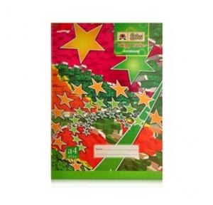 Lotus King 6 Subject Soft Cover Note Book, Size: A4 (298 Pages)